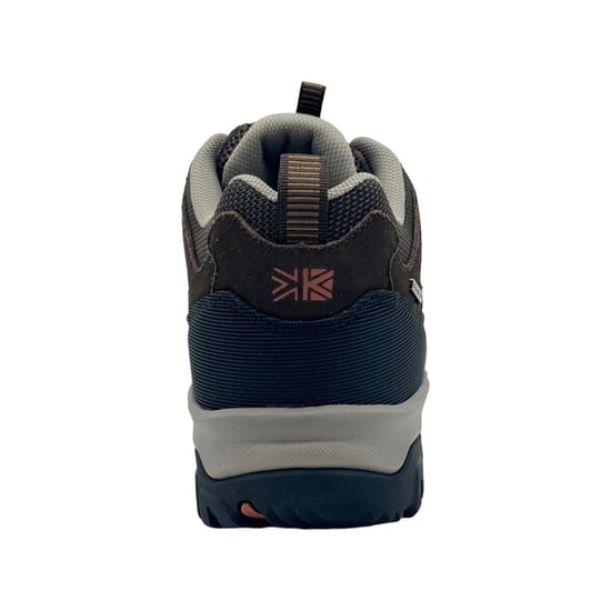Karrimor Mens Mount Suede Low Waterproof Walking Shoes (Brown) - Image 2