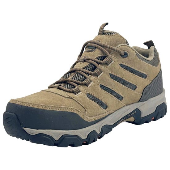 Karrimor Mens Mount Suede Low Waterproof Walking Shoes (Taupe) - Image 4