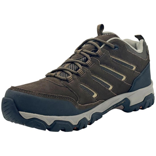 Karrimor Mens Mount Suede Low Waterproof Walking Shoes (Brown) - Image 4