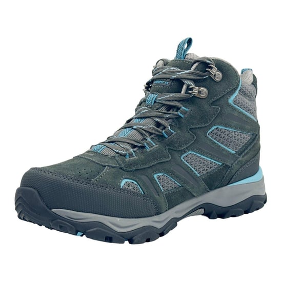 Karrimor Womens/Ladies Mount Suede Waterproof Walking Boots (Grey/Blue) - Image 3