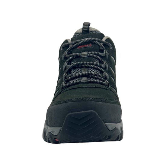 Karrimor Mens Mount Suede Low Waterproof Walking Shoes (Black/Grey) - Image 5