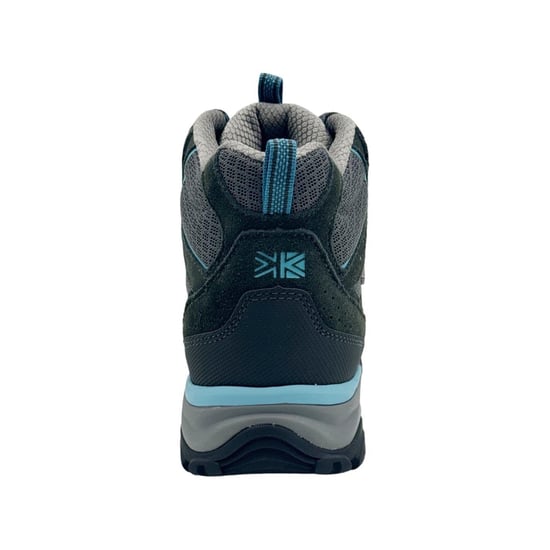 Karrimor Womens/Ladies Mount Suede Waterproof Walking Boots (Grey/Blue) - Image 4