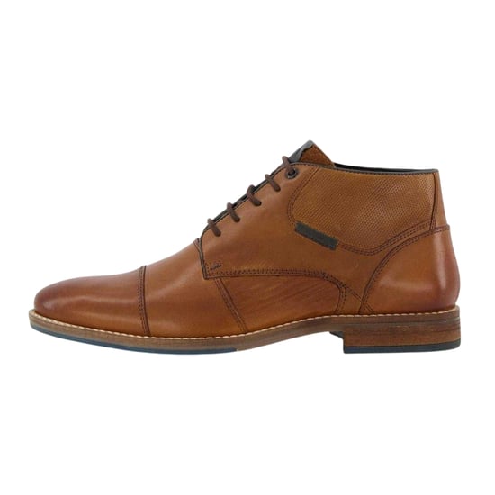Dune London Mens Chippy Leather Chukka Boots (Tan) - Image 2