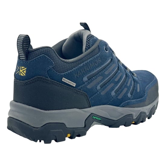 Karrimor Mens Mount Suede Low Waterproof Walking Shoes (Navy) - Image 3