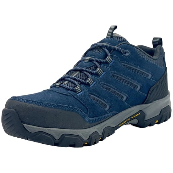 Karrimor Mens Mount Suede Low Waterproof Walking Shoes (Navy) - Image 4