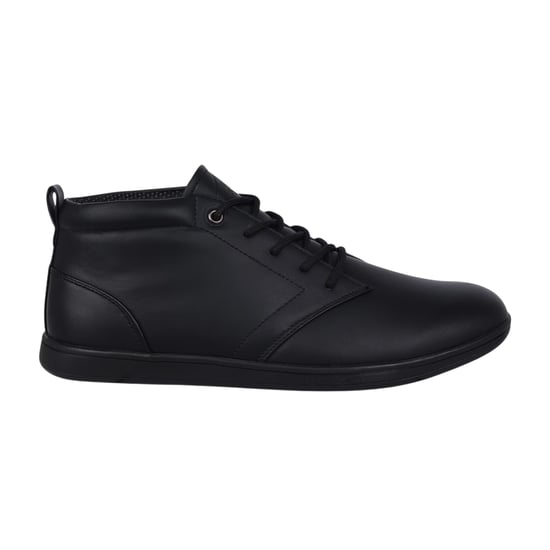 Lee Cooper Heren Finch platte chukka-laarzen van kunstleer (Zwart) - Image 1