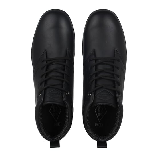 Lee Cooper Heren Finch platte chukka-laarzen van kunstleer (Zwart) - Image 4