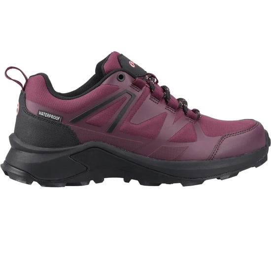 Cotswold Dames Horton Gerecycleerde Lage Waterdichte Wandelschoenen (Bordeaux) - Image 1