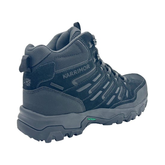 Karrimor Mens Mount Mid Leather Waterproof Walking Boots (Black) - Image 4