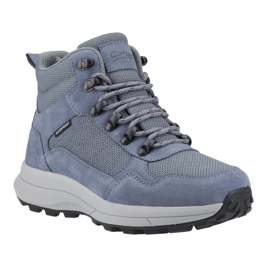 Cotswold Womens/Ladies Oddington Suede Waterproof Hiking Boots (Blue) - Image 5