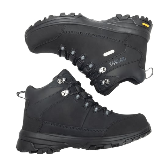Regatta Womens/Ladies Burrell II Leather Walking Boots (Black) - Image 6
