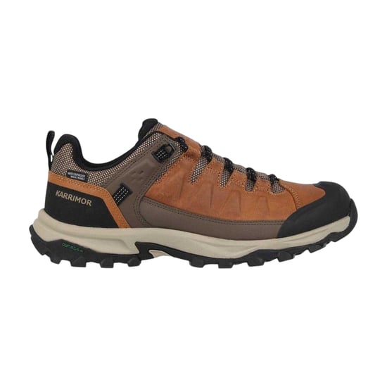 Karrimor Mens Logan Leather Hiking Boots (Brown) - Image 1