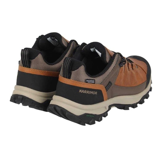 Karrimor Mens Logan Leather Hiking Boots (Brown) - Image 2