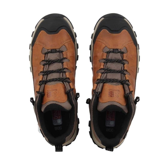 Karrimor Mens Logan Leather Hiking Boots (Brown) - Image 4