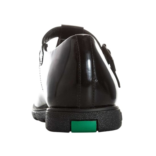 Kickers Meisjes Fragma schoolschoenen met T-band van lakleer (Zwart) - Image 2