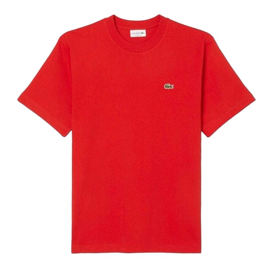 Lacoste Heren Geborduurd T-shirt met logo (Rood) - Image 2