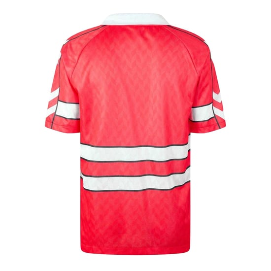 Hummel Unisex Adult 1988 Denmark Football Shirt (Red/White) - Image 2