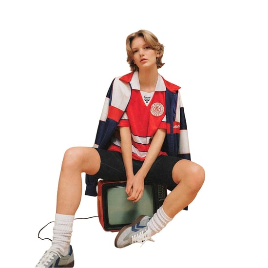 Hummel Unisex Adult 1988 Denmark Football Shirt (Red/White) - Image 3