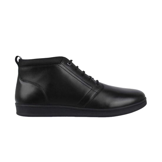 Firetrap Elgan leren platte herenlaarzen (Zwart) - Image 1