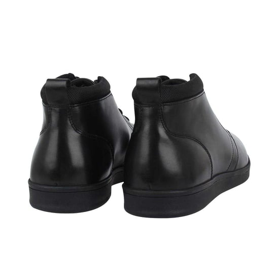 Firetrap Elgan leren platte herenlaarzen (Zwart) - Image 2