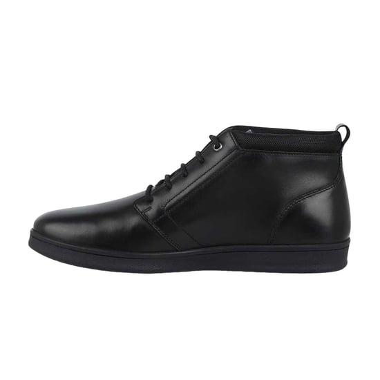 Firetrap Elgan leren platte herenlaarzen (Zwart) - Image 3
