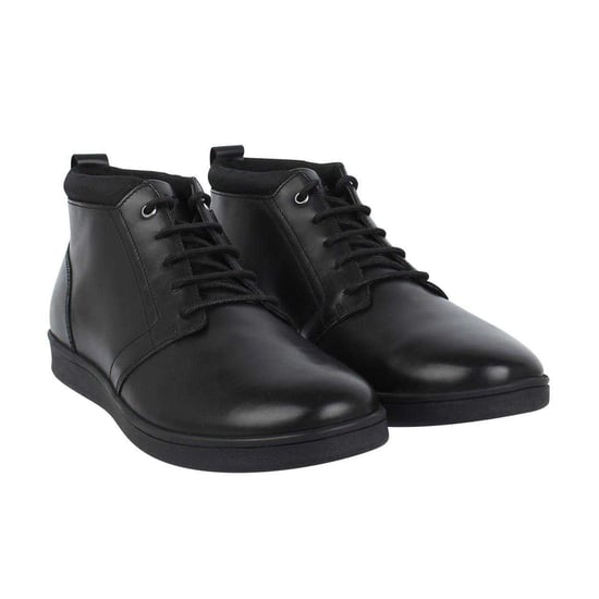 Firetrap Elgan leren platte herenlaarzen (Zwart) - Image 5