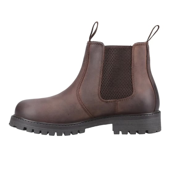 Cotswold Childrens/Kids Aston Full Grain Leather Pull Up Dealer Boots (Brown) - Image 3