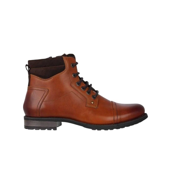 Firetrap Hays leren herenlaarzen met lage hak (Tan) - Image 1