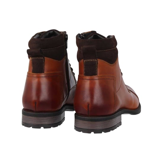 Firetrap Hays leren herenlaarzen met lage hak (Tan) - Image 2