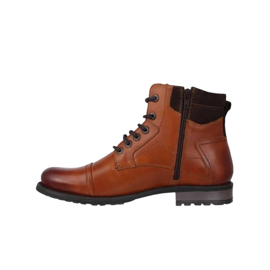 Firetrap Hays leren herenlaarzen met lage hak (Tan) - Image 3