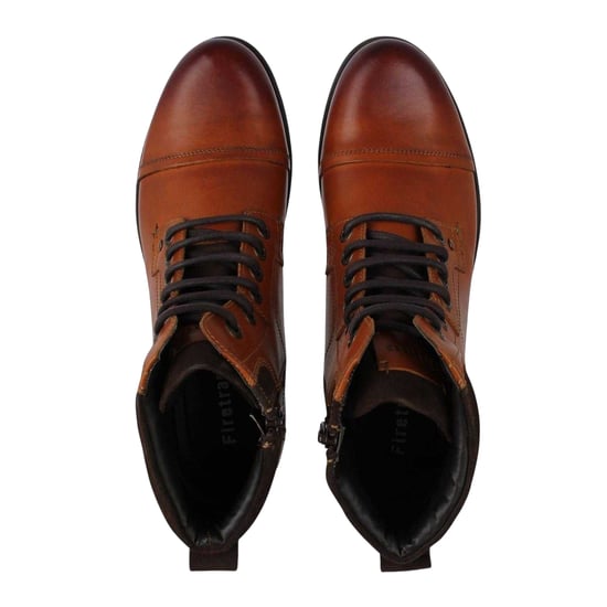 Firetrap Hays leren herenlaarzen met lage hak (Tan) - Image 4