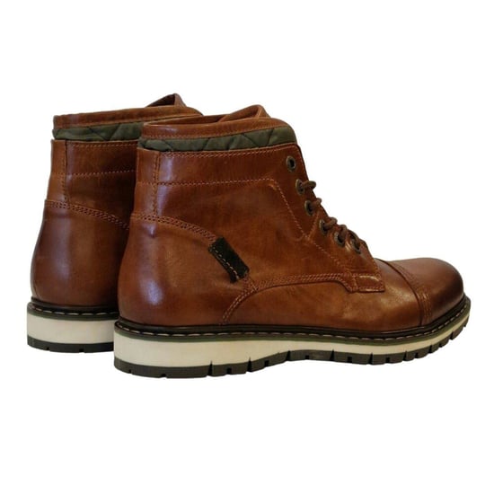 Firetrap Mens Aubin Leather Ankle Boots (Camel) - Image 2