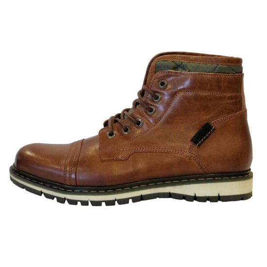 Firetrap Mens Aubin Leather Ankle Boots (Camel) - Image 3