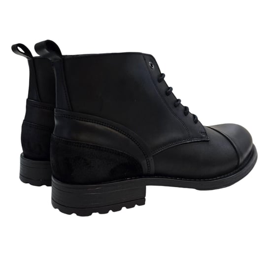 Firetrap Leren herenlaarzen met blokhak van Focus (Zwart) - Image 2