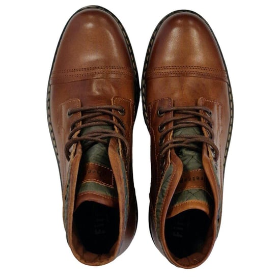 Firetrap Mens Aubin Leather Ankle Boots (Camel) - Image 4