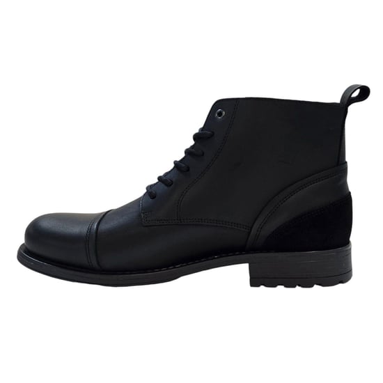 Firetrap Leren herenlaarzen met blokhak van Focus (Zwart) - Image 3