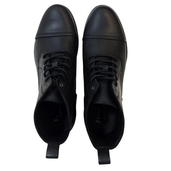 Firetrap Leren herenlaarzen met blokhak van Focus (Zwart) - Image 4
