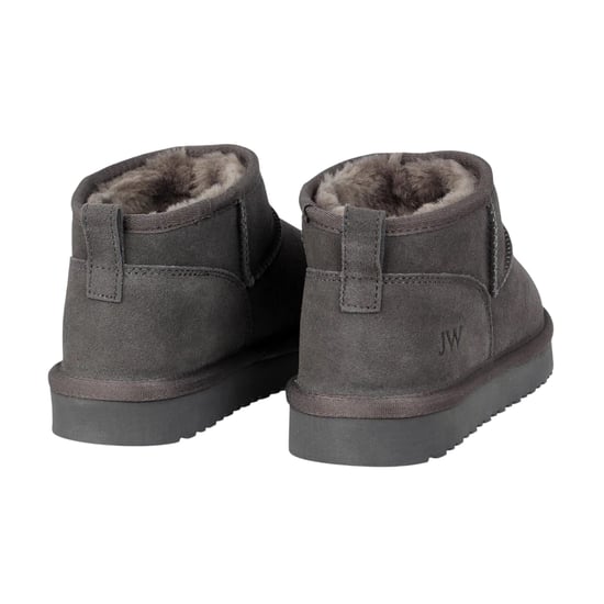 Jack Wills Leren laarzen met nauwsluitende pasvorm voor dames (Grijs) - Image 2