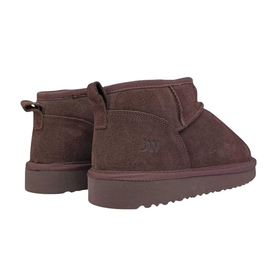 Jack Wills Leren laarzen met nauwsluitende pasvorm voor dames (Chocolade) - Image 2