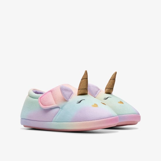 Fluffy Snug Kid Multicolour Slippers - Image 4