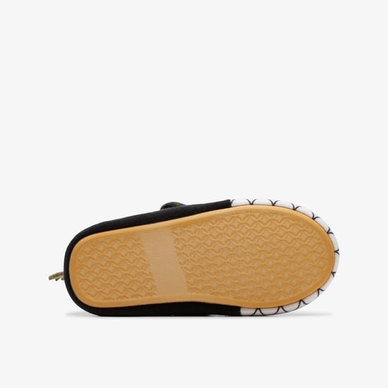 Fluffy Snug Kid Khaki Combination Slippers - Image 3