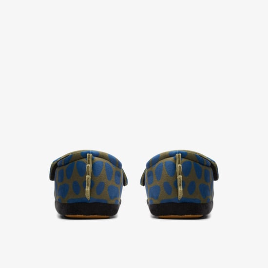 Fluffy Snug Kid Khaki Combination Slippers - Image 5