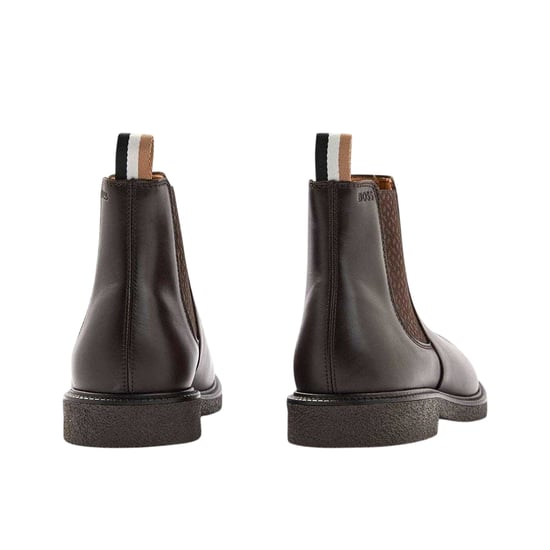 Boss Mens Tunley Leather Chelsea Boots (Brown) - Image 2