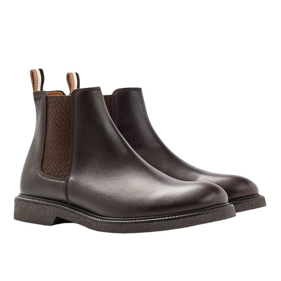Boss Mens Tunley Leather Chelsea Boots (Brown) - Image 4