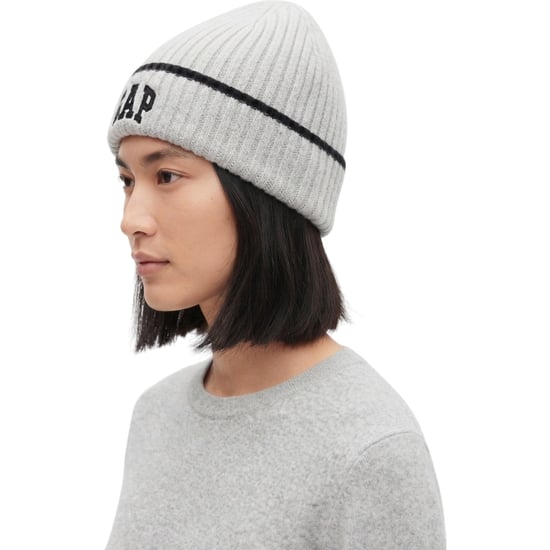 GAP Cashsoft Ribbed Logo Beanie Unisex Hat Winter Warm Thick knitted Outdoor Cap - Image 3