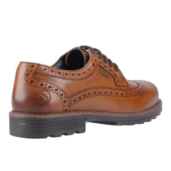 Cotswold Heren Ramsden Leer Brogues (Tan) - Image 2