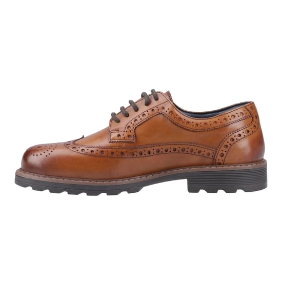 Cotswold Heren Ramsden Leer Brogues (Tan) - Image 3