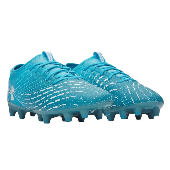 Under Armour Mens Magnetico Elite 5 Firm Ground Football Boots (Blue/White) - Image 5
