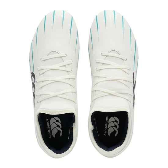 Canterbury Unisex Adult Speed Falcon 2.0 Team Soft Ground Rugby Boots (White/Green) - Image 4