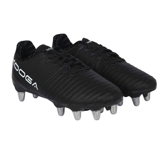 KooGa Synthetische rugbyschoenen voor kinderen (Zwart, Wit) - Image 5